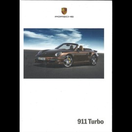 Porsche Brochure 911 Turbo 04/2007 in german WVK23011008