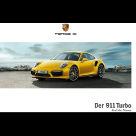 Porsche Brochure 911 Turbo Kraft der Präsenz 03/2017 in german WSLK1801000210