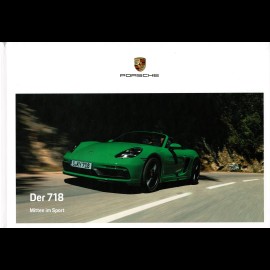 Porsche Brochure 718 11/2020 in german WSLN2101003620