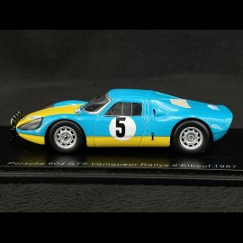 Porsche 904 GTS n° 5 Sieger Rallye Elbeuf 1967 1/43 Spark SF169