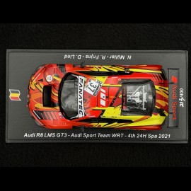 Audi R8 LMS GT3 n° 37 24h Spa 2021 1/43 Spark SB432