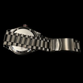 Automatikuhr Motorsport Granpremio Stahl Schwarz / Rot Racing mit Spezialbox Helm 030211AA