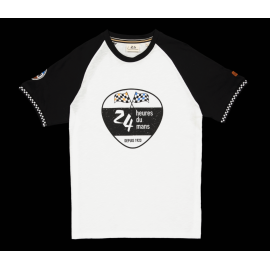 T-shirt 24h Le Mans legende since 1923 Ecru / Black LM222TSM11-055 - men
