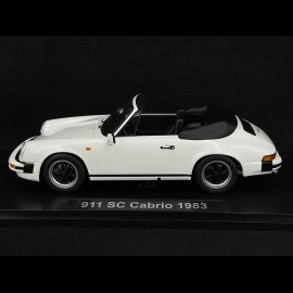 Porsche 911 SC Cabriolet 1983 Grand Prix White 1/18 KK-Scale KKDC180751