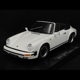 Porsche 911 SC Cabriolet 1983 Grand Prix White 1/18 KK-Scale KKDC180751