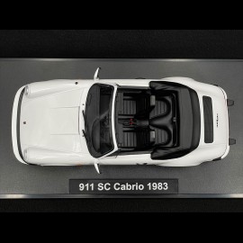 Porsche 911 SC Cabriolet 1983 Grand Prix White 1/18 KK-Scale KKDC180751