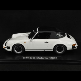 Porsche 911 SC Cabriolet 1983 Grand Prix White 1/18 KK-Scale KKDC180751