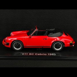 Porsche 911 SC Cabriolet 1983 Guards Red 1/18 KK-Scale KKDC180752