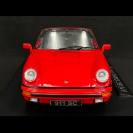 Porsche 911 SC Cabriolet 1983 Guards Red 1/18 KK-Scale KKDC180752