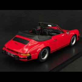 Porsche 911 SC Cabriolet 1983 Guards Red 1/18 KK-Scale KKDC180752