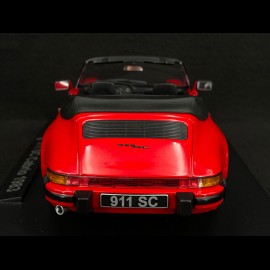 Porsche 911 SC Cabriolet 1983 Guards Red 1/18 KK-Scale KKDC180752