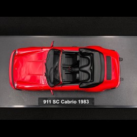 Porsche 911 SC Cabriolet 1983 Guards Red 1/18 KK-Scale KKDC180752