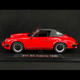 Porsche 911 SC Cabriolet 1983 Guards Red 1/18 KK-Scale KKDC180752