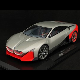 BMW Vision M Next 2019 Silver / Black / Red 1/18 NZG 80435A072D8