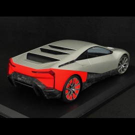 BMW Vision M Next 2019 Silver / Black / Red 1/18 NZG 80435A072D8