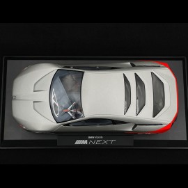 BMW Vision M Next 2019 Silver / Black / Red 1/18 NZG 80435A072D8