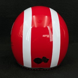 Mini-Helm Jo Siffert Signature 1957-1971 Rot 1/2 Maßtab