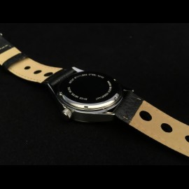 Jaguar E-Type speedometer Watch chrome case / chrome dial / white numbers Jaguar E-Type speedometer Watch chrome case / chrome dial / white numbers