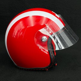 Mini-Helm Jo Siffert Signature 1957-1971 Rot 1/2 Maßtab