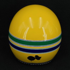 Mini helmet Ayrton Senna F1 McLaren 1988-1993 Yellow 1/2 Scale