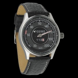 Mercedes-Benz Pagode 280 SL W113 speedometer Watch chrome case / chrome dial / white numbers