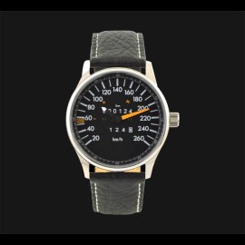Mercedes-Benz W124 260 km/h speedometer Watch chrome case / chrome dial / white numbers