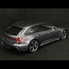 Audi RS6 Avant 2019 Matt Grey 1/18 Minichamps 155018015