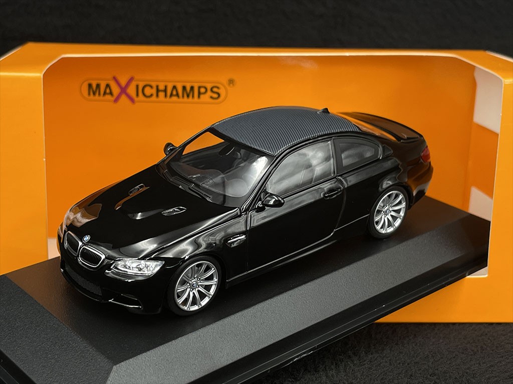 1／43ミニカー M3 E92クーペ ブラック 美品 ミニカー bmw e92」の人気
