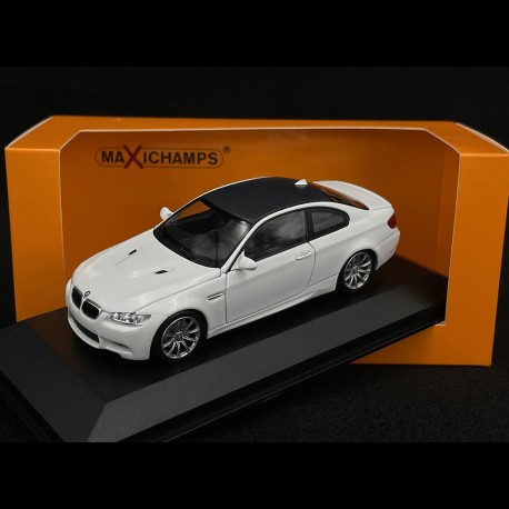 【希少】Minichamps BMW M3 クーペ(E92) 1/43 ホワイト bmw-m3-e92-2008-white-1-43-