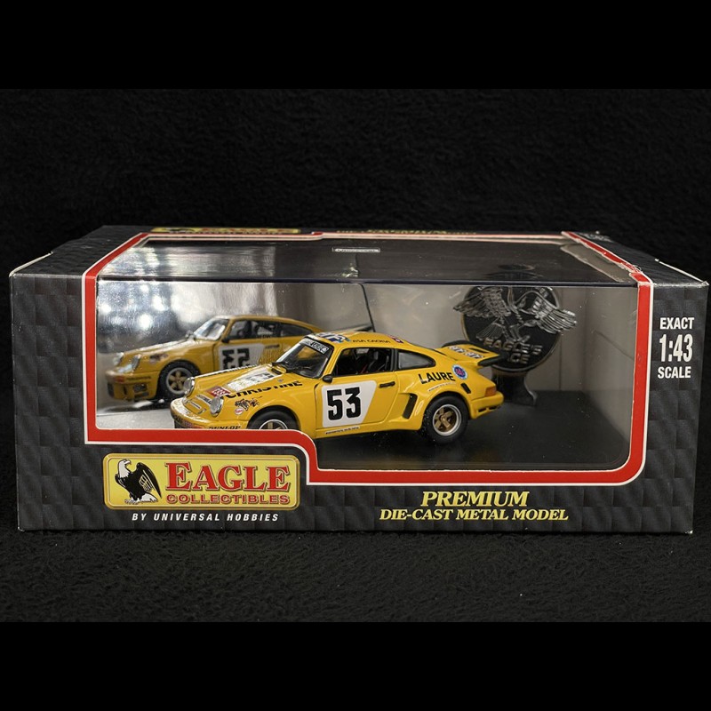 Miniature Porsche 911 Carrera RSR N°53 – 24h Du Mans 1976, Pilote Thierry Sabine