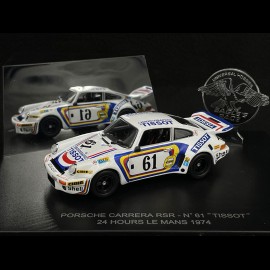 Porsche 911 Carrera RSR n° 61 24h Le Mans 1974 1/43 Eagle Collectibles 1136