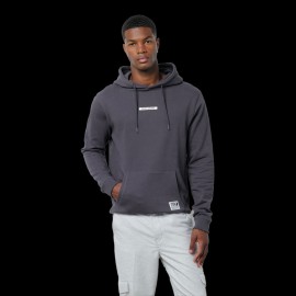 Sweatshirt Hoodie Steve McQueen Chrono 12h Sebring 1970 Dunkelgrau Hero Seven - Herren