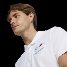 Polo BMW Motorsport Puma White 536245-02 - men