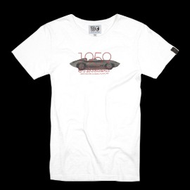 T-shirt 1959 Corvette Stingray Racer White Hero Seven - men