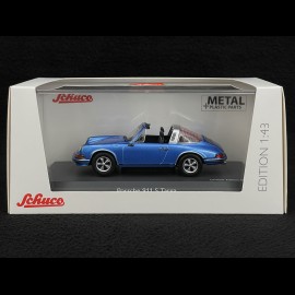 Porsche 911 2.2 S Targa 1971 Metallic blue 1/43 Schuco 450367700