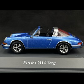 Porsche 911 2.2 S Targa 1971 Metallic blue 1/43 Schuco 450367700