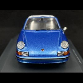 Porsche 911 2.2 S Targa 1971 Metallic blue 1/43 Schuco 450367700