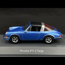 Porsche 911 2.2 S Targa 1971 Metallic blue 1/43 Schuco 450367700