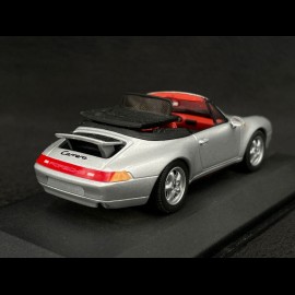 Porsche 911 Carrera 2 Cabriolet 1994 Silbergrau metallic typ 993 1/43 Minichamps WAP02003997