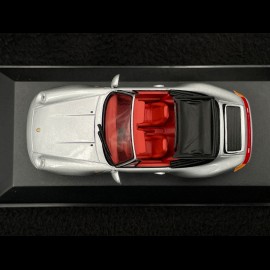Porsche 911 Carrera 2 Cabriolet 1994 Silbergrau metallic typ 993 1/43 Minichamps WAP02003997