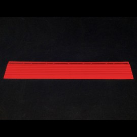 Sloped edging for garage slab - Colour Red RAL3020 - set of 4 - without eyelets