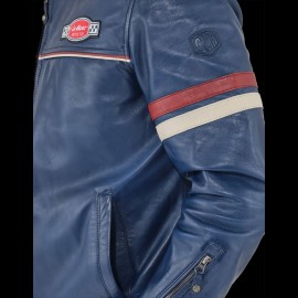 Leather Jacket 24h Le Mans Royal Blue Miles - men