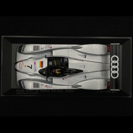 Audi R8S LMP900 n° 7 24h Le Mans 2000 Audi Sport Team Joest 1/43 Minichamps 430000907