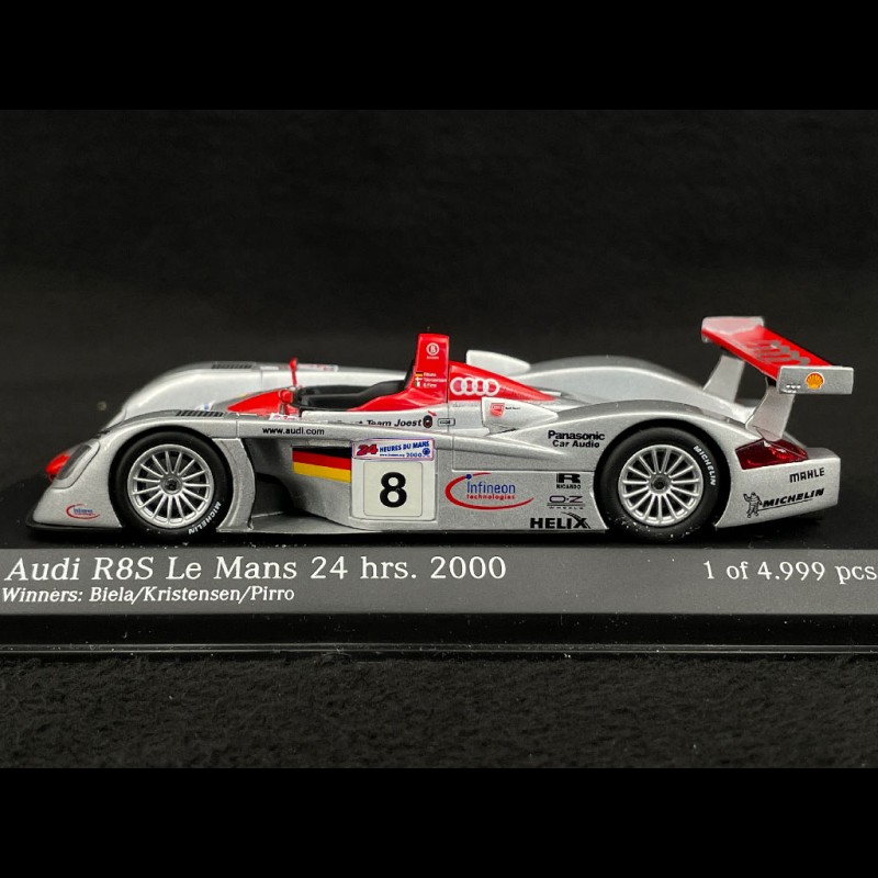 Audi R8S LMP900 n° 8 Winner 24h Le Mans 2000 Audi Sport Team Joest 1/43 ...