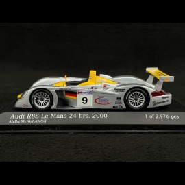 Audi R8S LMP900 Nr 9 24h Le Mans 2000 Audi Sport Team Joest 1/43 Minichamps 430000909