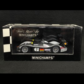 Audi R8R LMP900 n° 7 24h Le Mans 1999 Audi Sport Team Joest 1/43 Minichamps 430990907