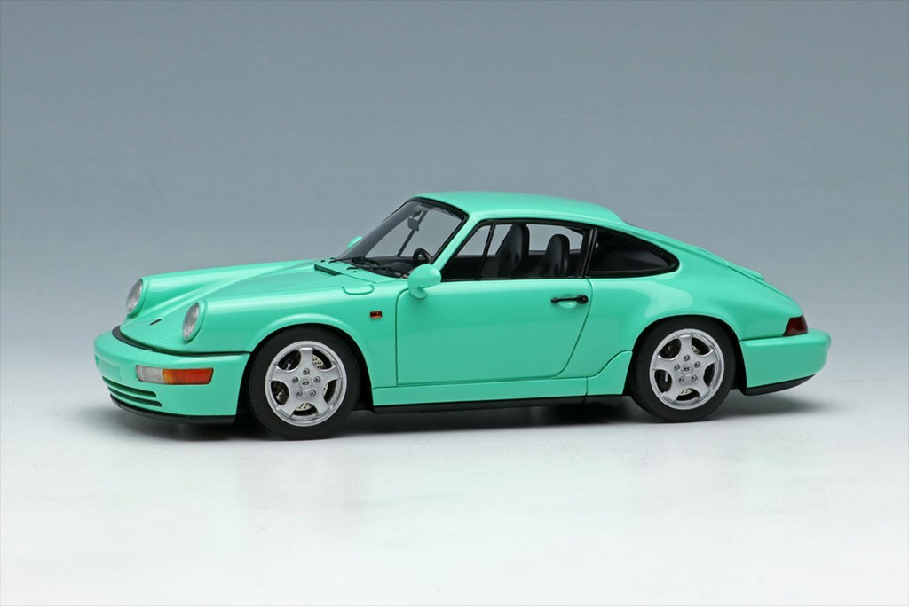 Porsche 911 typ 964 Carrera RS 1992 Mintgrün 1/43 Make Up Vision VM122J