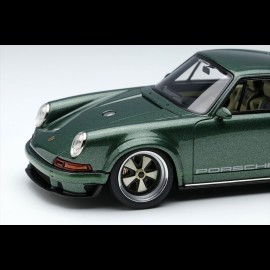 Singer DLS Porsche 911 Type 964 Goodwood Festival of Speed 2021 Oakgrün Metallic 1/43 Make Up EM427G