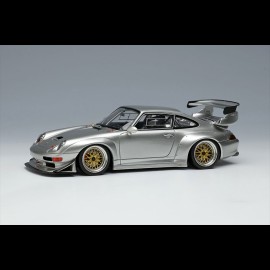 Porsche 911 GT2 EVO Type 993 1998 Arctic Silver 1/43 Make Up VM131C