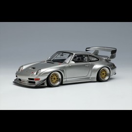 Porsche 911 GT2 EVO Type 993 1998 Arctic Silver 1/43 Make Up VM131C